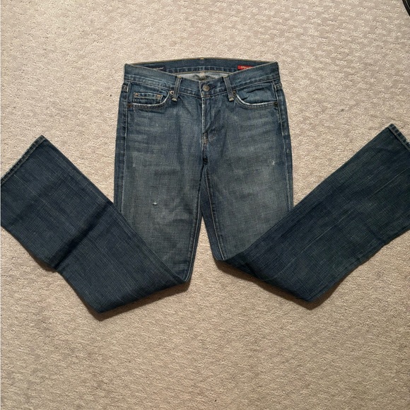 Citizens of Humanity low waist bootcut size 25 jeans Kelly #001 - Picture 3 of 7